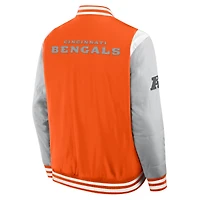 Veste unisexe à boutons-pression orange Cincinnati Bengals Elements Elite Fanatics
