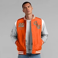 Veste unisexe à boutons-pression orange Cincinnati Bengals Elements Elite Fanatics