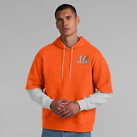 Sweat à capuche unisexe Fanatics Orange Cincinnati Bengals Sleek Elements