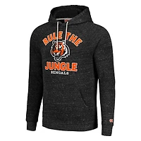 Sweat à capuche unisexe Hommage Charcoal Cincinnati Bengals Hyperlocal Raglan