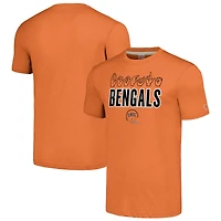 T-shirt unisexe orange hommage aux Bengals de Cincinnati en langue des signes américaine