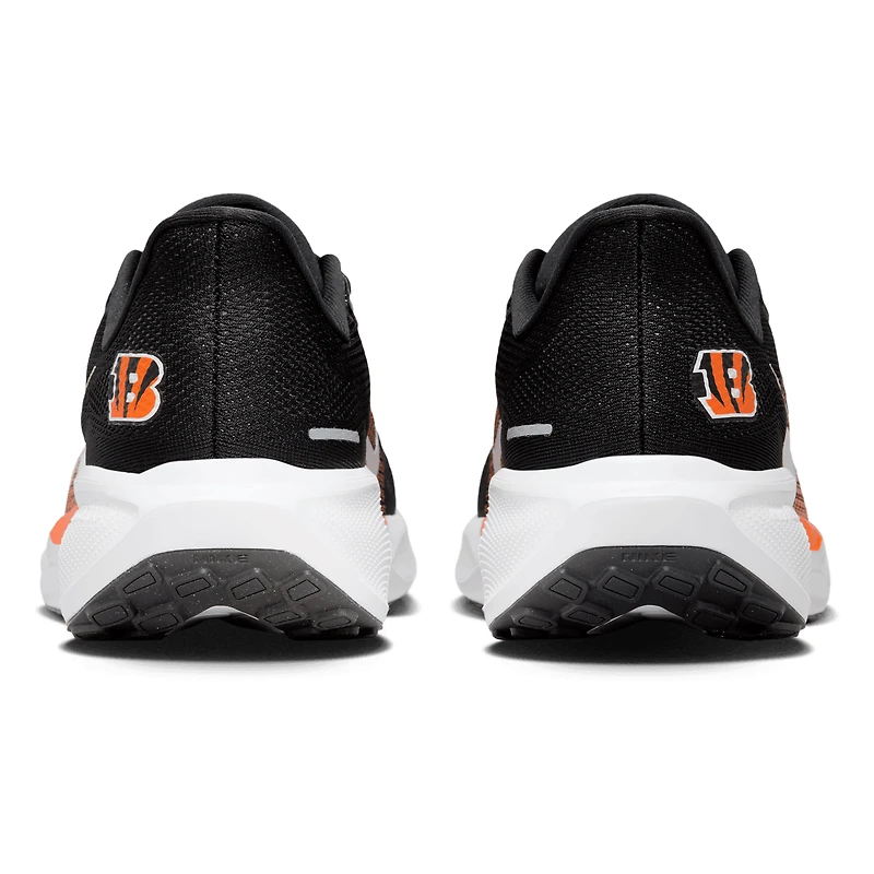 Baskets Nike Air Zoom Pegasus 41 noires unisexes des Bengals de Cincinnati