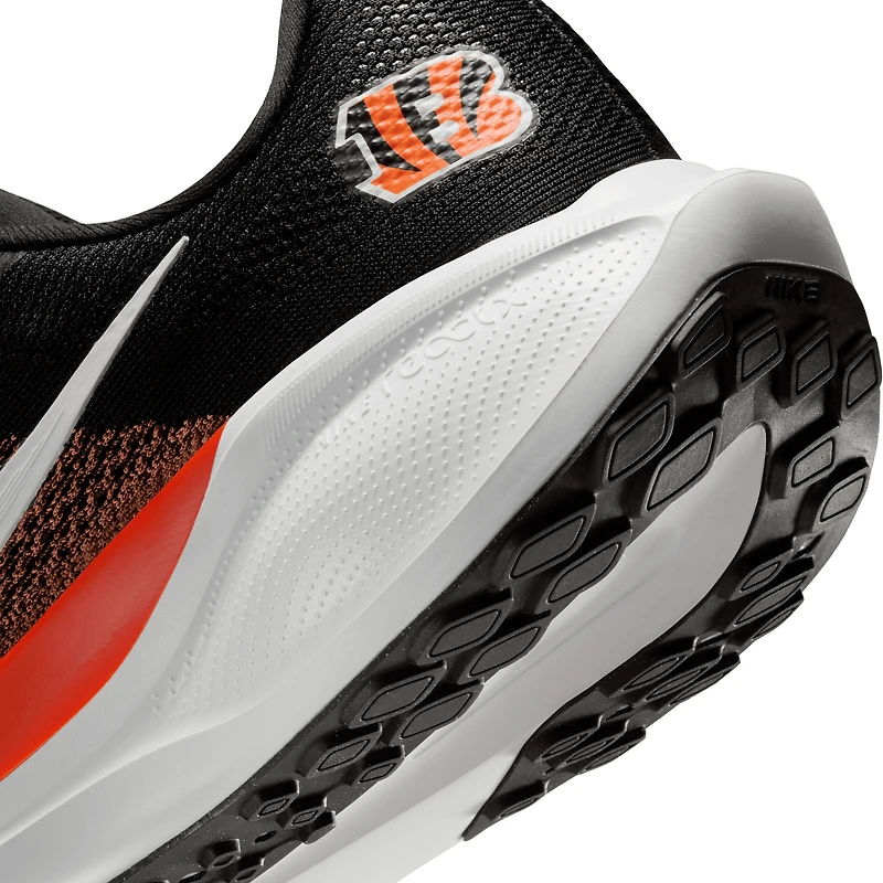 Baskets Nike Air Zoom Pegasus 41 noires unisexes des Bengals de Cincinnati