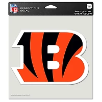 Autocollant couleur WinCraft Cincinnati Bengals 8" x 8" pour voiture