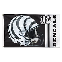 WinCraft Cincinnati Bengals Alternate Helmet Single-Sided 3' x 5' Deluxe - Flag