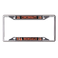 WinCraft Cincinnati Bengals Metal License Plate Frame