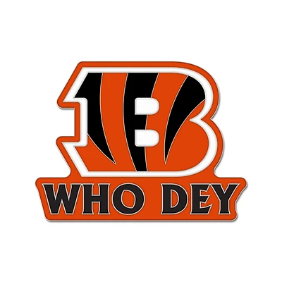 WinCraft  Cincinnati Bengals Slogan Collector Pin