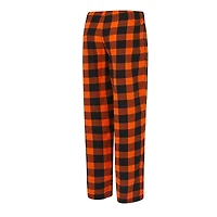 Women's Concepts Sport  Black/Orange Cincinnati Bengals Avondale T-Shirt & Pants Flannel PJ Set