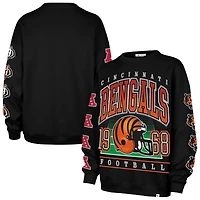Sweat-shirt oversize noir « 47 » des Bengals de Cincinnati pour femme