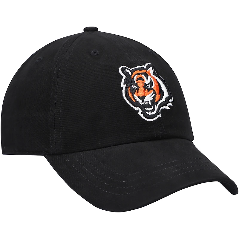 Casquette ajustable '47 Black Cincinnati Bengals Miata Clean Up Primary pour femme