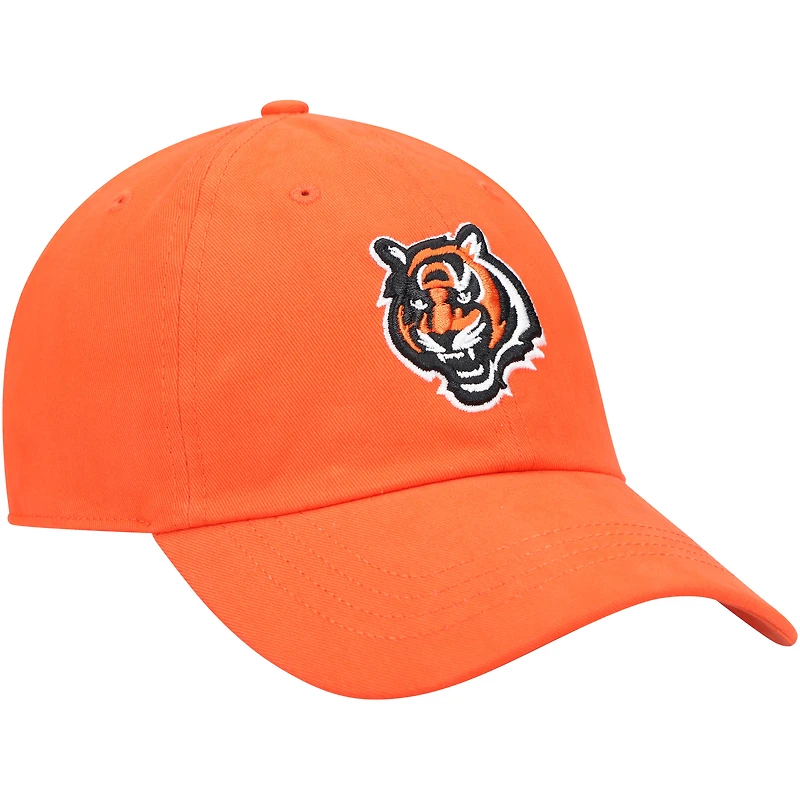Casquette réglable avec logo secondaire Cincinnati Bengals Miata Clean Up '47 orange pour femme