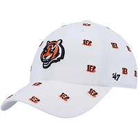Women's '47 Cincinnati Bengals Confetti Clean Up Adjustable Hat