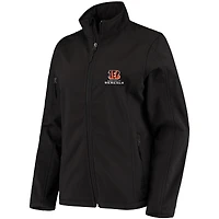 Veste Sonoma Softshell noire pour femme des Bengals de Cincinnati