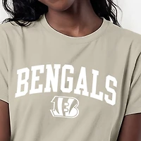 Women's Champion  Light Brown Cincinnati Bengals Cocoa Butter T-Shirt