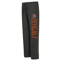 Women's Concepts Sport Black/Orange Cincinnati Bengals Muscle Tank Top & Pants Lounge Set