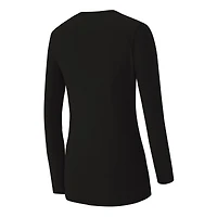 Women's Concepts Sport Black Cincinnati Bengals Chesnut Long Sleeve T-Shirt and Pant Sleep Set