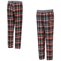 Women's Concepts Sport  Black Cincinnati Bengals Laney Plaid Tri-Blend Pants