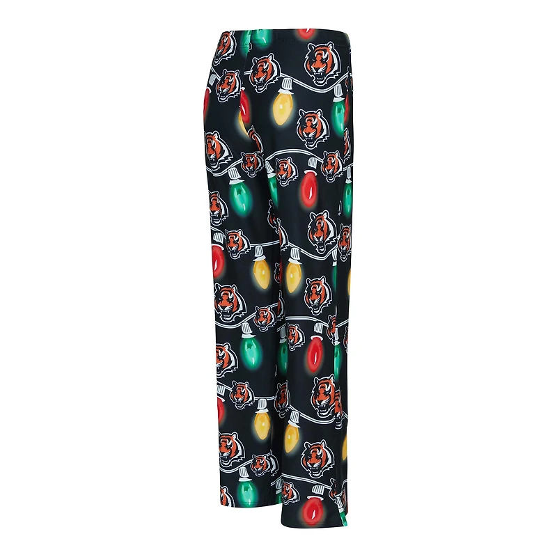 Women's Concepts Sport Cincinnati Bengals Garland Knit Raglan Long Sleeve Top & Pants Set