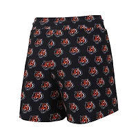 Ensemble de nuit Concepts Sport Cincinnati Bengals Gauge pour femmes, débardeur court et short imprimé sur toute la surface
