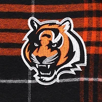 Ensemble de nuit grande taille pour femme Concepts Sport Cincinnati Bengals avec haut et pantalon à inscription
