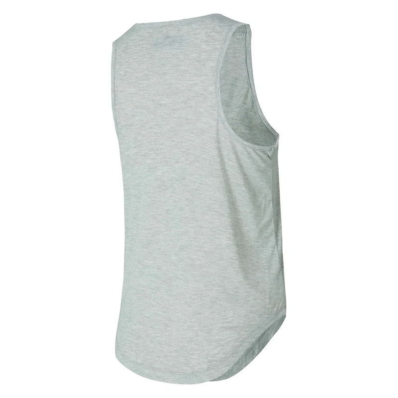 Ensemble de nuit pour femme Concepts Sport gris/orange Cincinnati Bengals Petition avec débardeur et pantalon