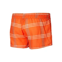 Ensemble haut à manches longues et short raglan pour femme Concepts Sport orange/gris des Bengals de Cincinnati