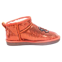 Bottines à paillettes Cuce Orange Cincinnati Bengals pour femmes