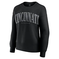 Women's Fanatics  Black Cincinnati Bengals Elements Pullover Sweatshirt