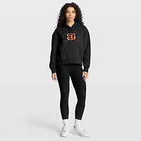 Sweat à capuche noir pour femmes Fanatics, receveur éligible des Bengals de Cincinnati, Legacy