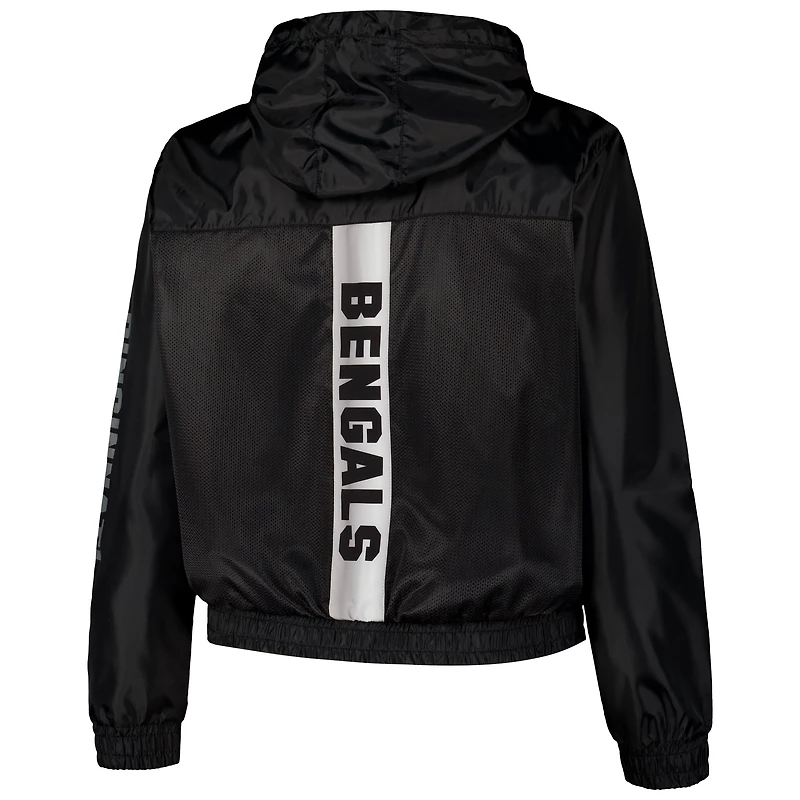 Women's Fanatics Black Cincinnati Bengals Full-Zip Jacket