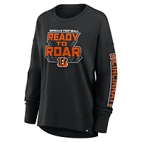 Women's Fanatics Black Cincinnati Bengals Hometown Legacy Long Sleeve T-Shirt
