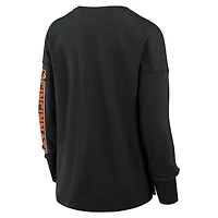 Women's Fanatics Black Cincinnati Bengals Hometown Legacy Long Sleeve T-Shirt