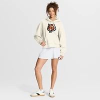 Sweat à capuche pour femme Fanatics Cream Cincinnati Bengals Dove Legacy