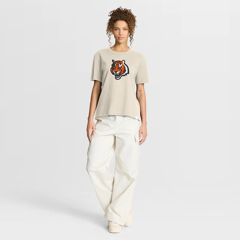 T-shirt crème Fanatics pour femme des Bengals de Cincinnati Dove Legacy