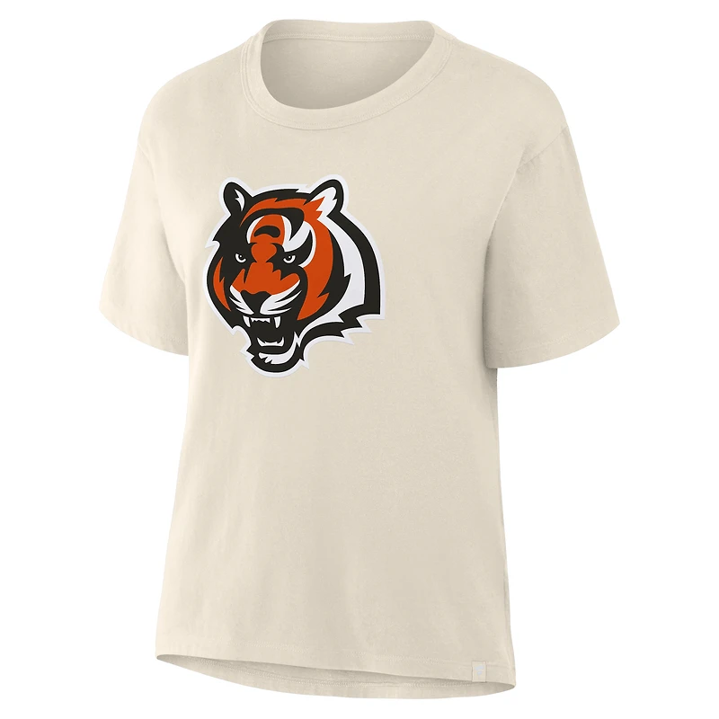T-shirt crème Fanatics pour femme des Bengals de Cincinnati Dove Legacy
