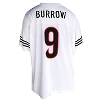Maillot de mode grande taille Fanatics Joe Burrow pour femmes des Bengals Cincinnati blanc
