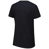 Women's G-III 4Her by Carl Banks Black Cincinnati Bengals Post Season V-Neck T-Shirt