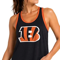 Women's G-III 4Her by Carl Banks Black Cincinnati Bengals Tater II Racerback Tank Top
