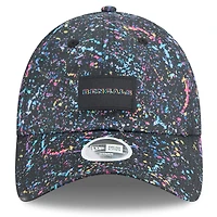 Women's New Era  Black Cincinnati Bengals 2025 NFL Crucial Catch Pony Tail Adjustable Hat