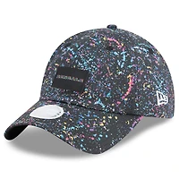 Women's New Era  Black Cincinnati Bengals 2025 NFL Crucial Catch Pony Tail Adjustable Hat