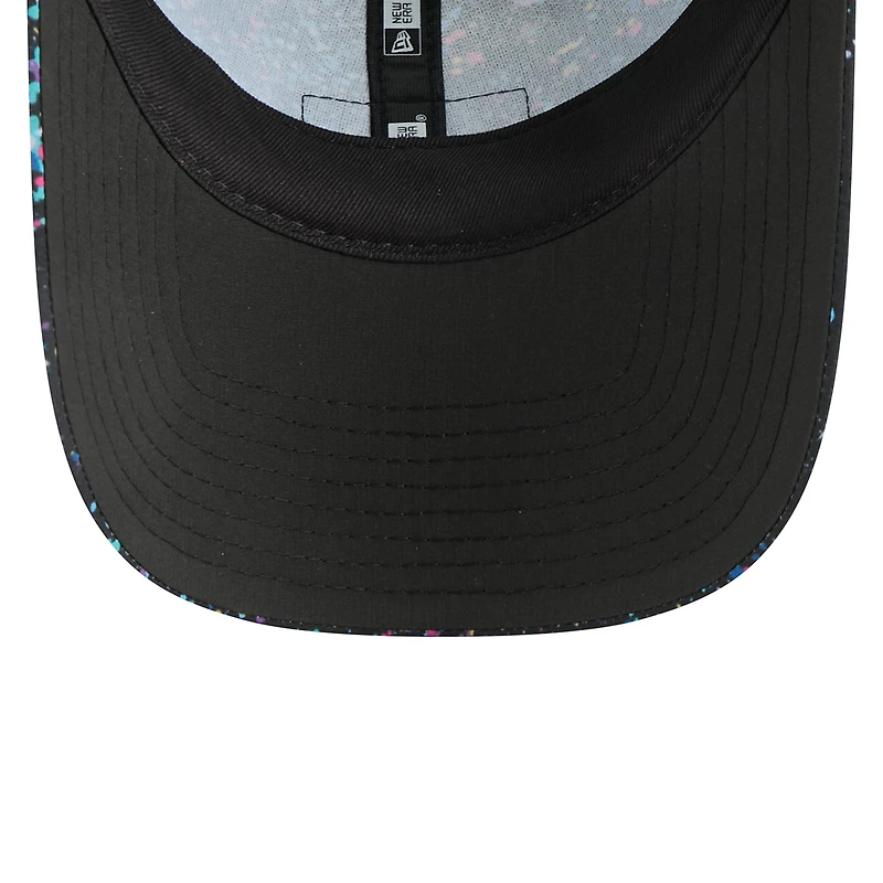 Women's New Era  Black Cincinnati Bengals 2025 NFL Crucial Catch Pony Tail Adjustable Hat