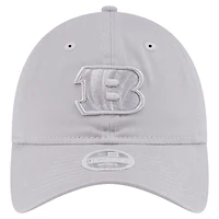 Women's New Era Gray Cincinnati Bengals Color Pack 9TWENTY Adjustable Hat