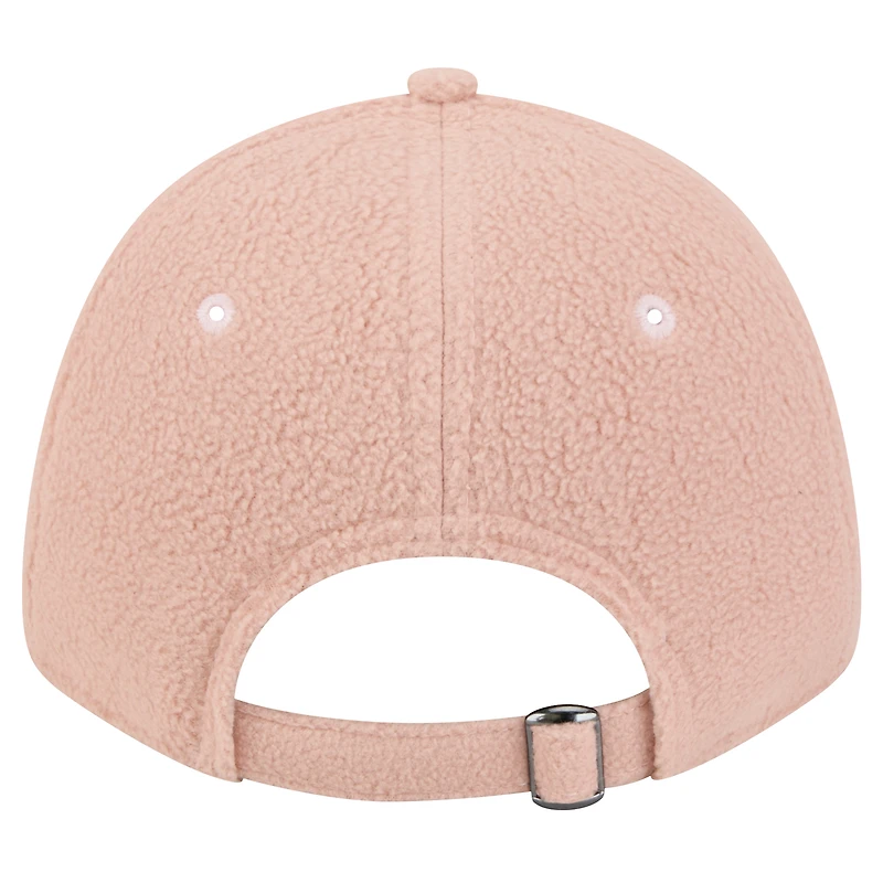 Women's New Era Light Pink Cincinnati Bengals Cozy Sherpa 9FORTY Adjustable Hat