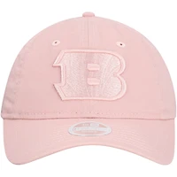 Casquette ajustable New Era Cincinnati Bengals Main 9TWENTY rose clair pour femme