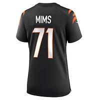 Women's Nike Amarius Mims  Black Cincinnati Bengals Game Jersey