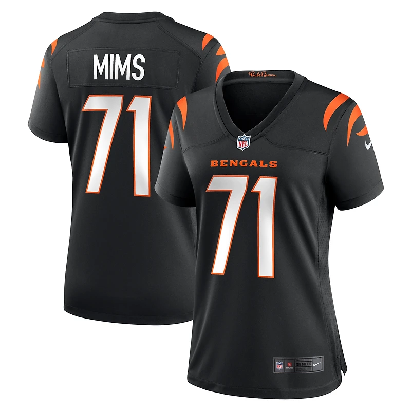 Women's Nike Amarius Mims Black Cincinnati Bengals Game Jersey