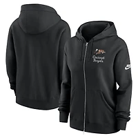 Women's Nike Black Cincinnati Bengals Phoenix Rewind Full-Zip Hoodie