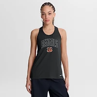 Women's Nike Black Cincinnati Bengals Primetime Tri-Blend Dri-FIT Tank Top