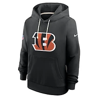 Women's Nike Black Cincinnati Bengals Sideline Standard Issue Initial Home Dri-FIT Hoodie