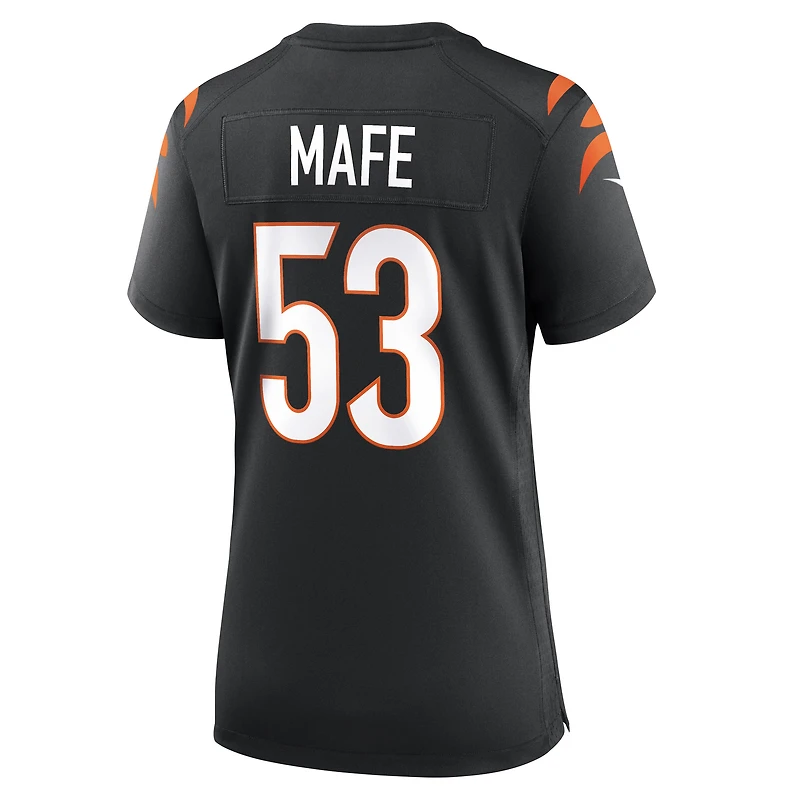 Women's Nike Boye Mafe  Black Cincinnati Bengals Team Game Jersey
